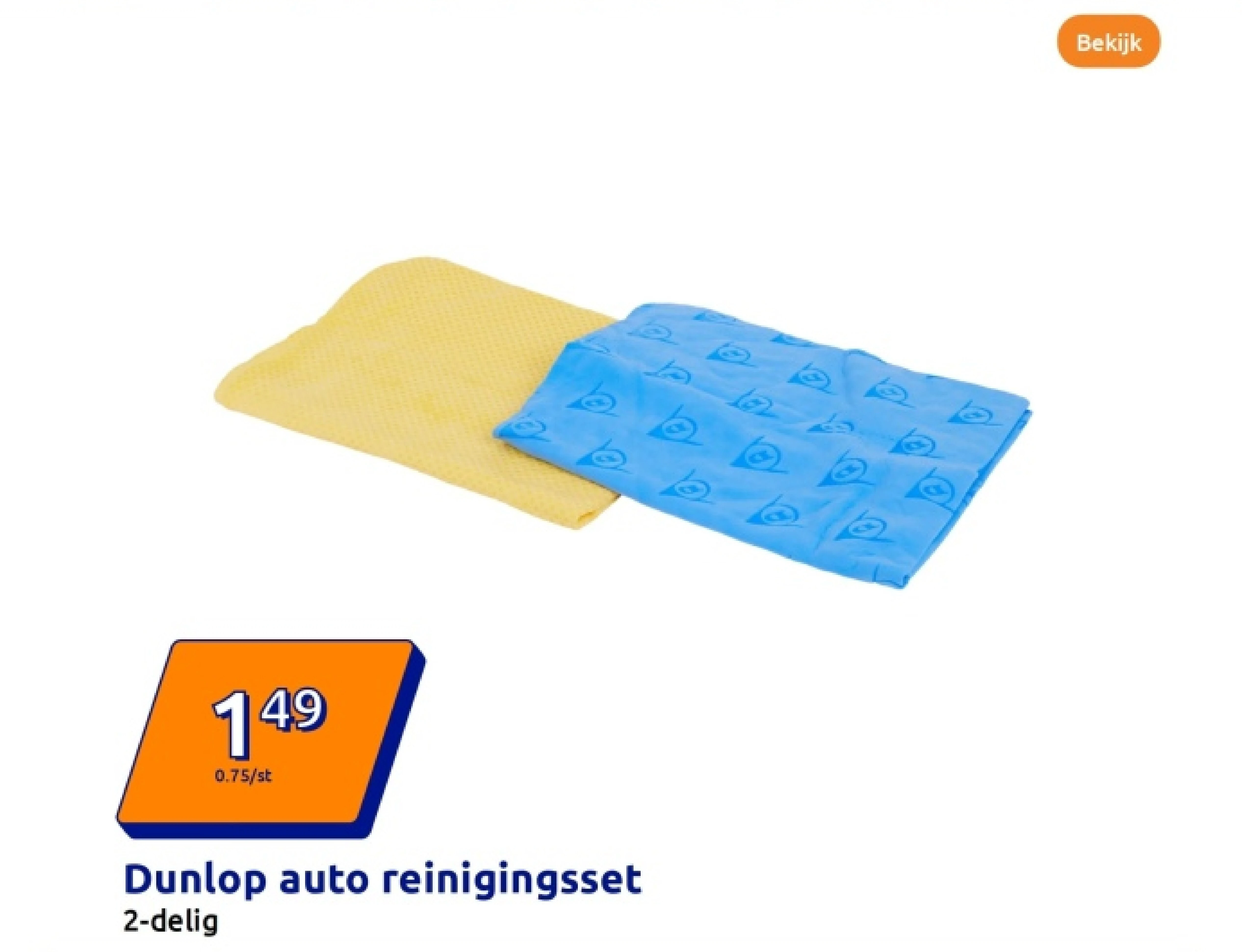 Dunlop auto reinigingsset