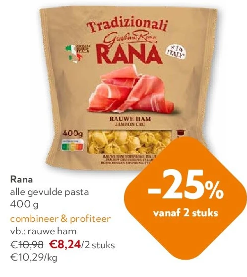 Rana alle gevulde pasta 400 g