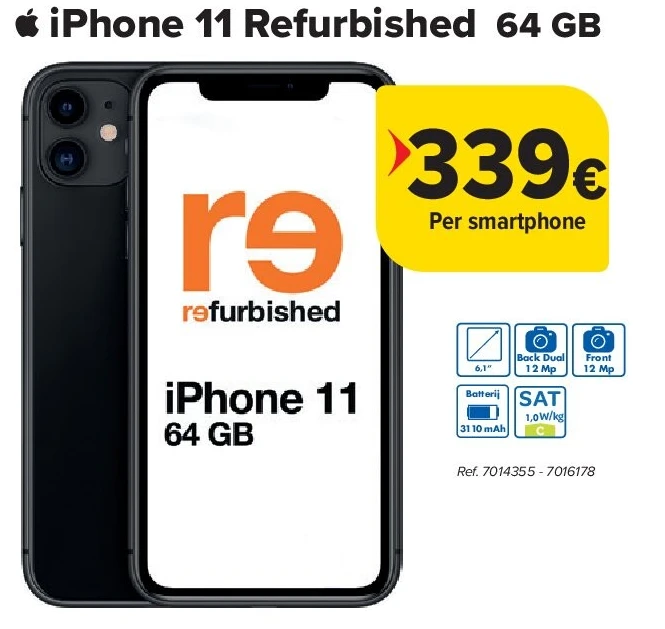 iPhone 11 Refurbished 64 GB
