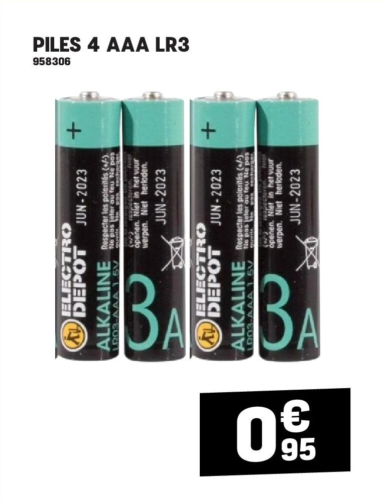 PILES 4 AAA LR3