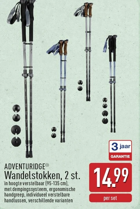 Wandelstokken, 2st.