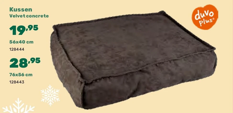 Kussen Velvet concrete 56x40 cm