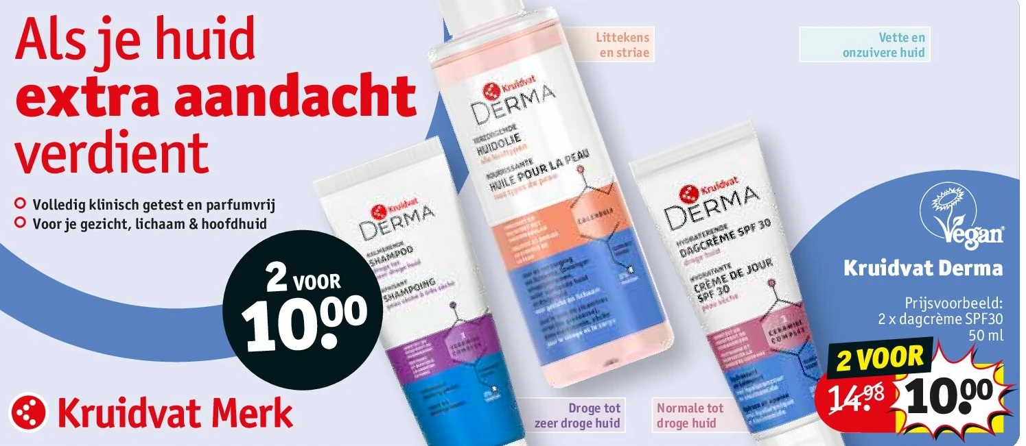 2 x dagcrème SPF30 50 ml