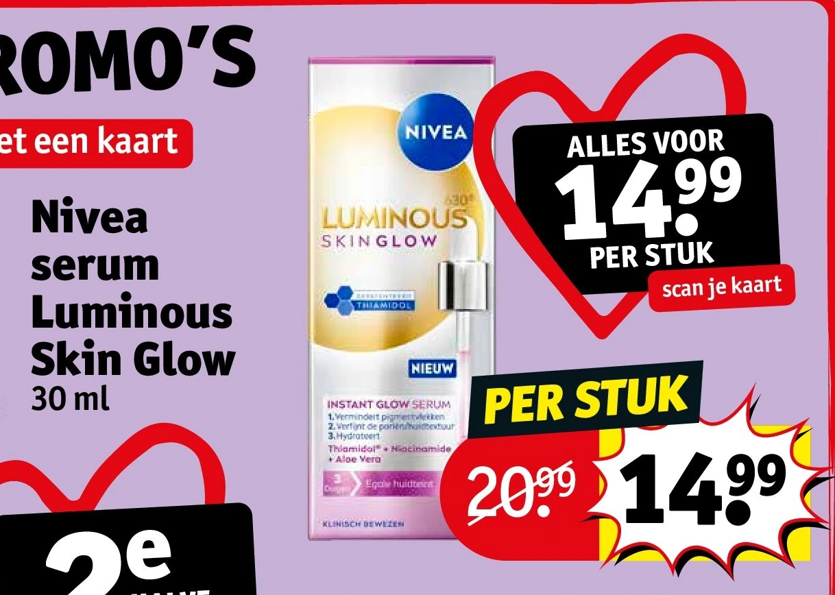 Nivea serum Luminous Skin Glow