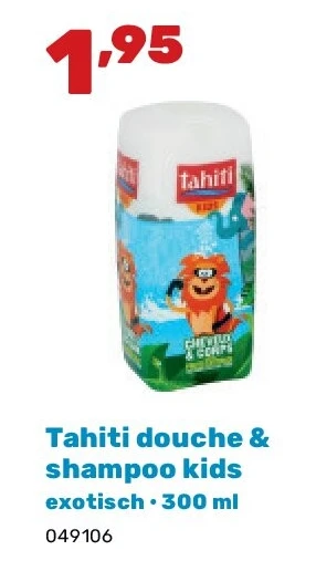 Tahiti douche & shampoo kids