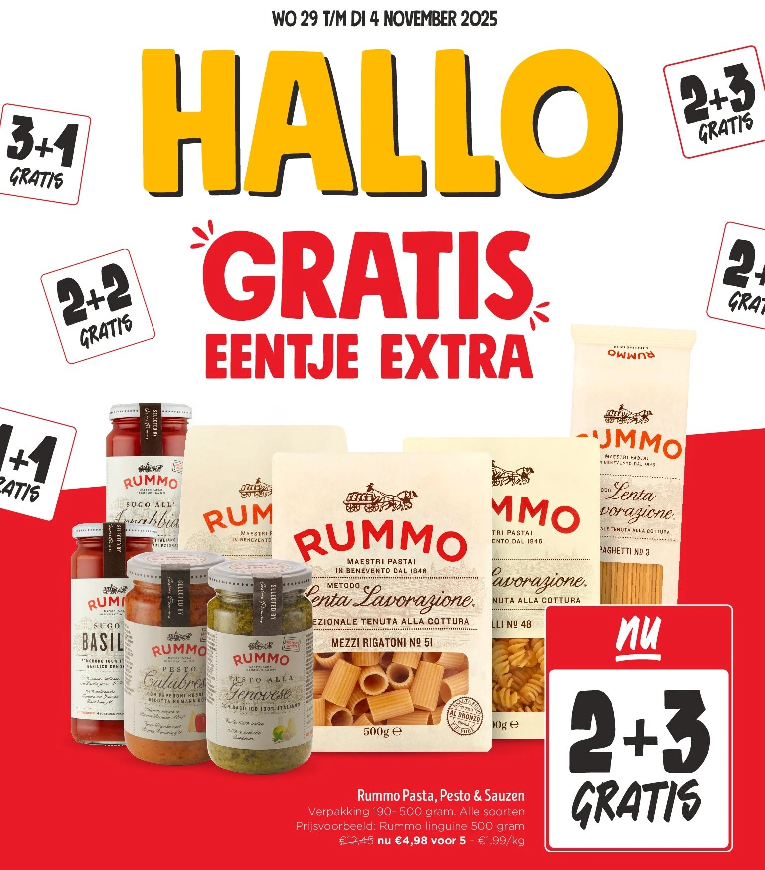 Rummo Pasta, Pesto & Sauzen