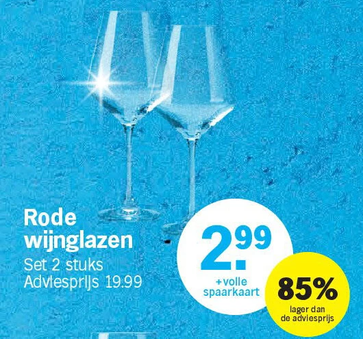 Rode wijnglazen