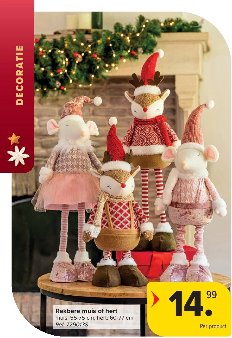 Rekbare muis of hert