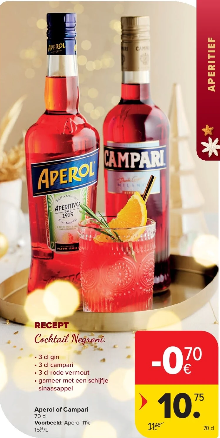 Aperol of Campari