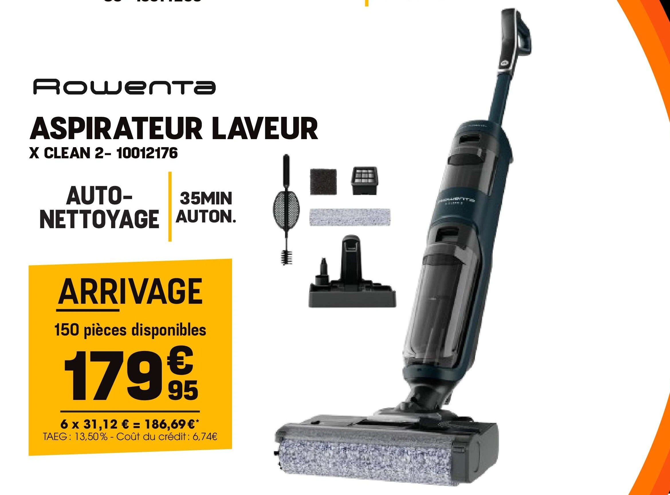 ASPIRATEUR LAVEUR X CLEAN 2