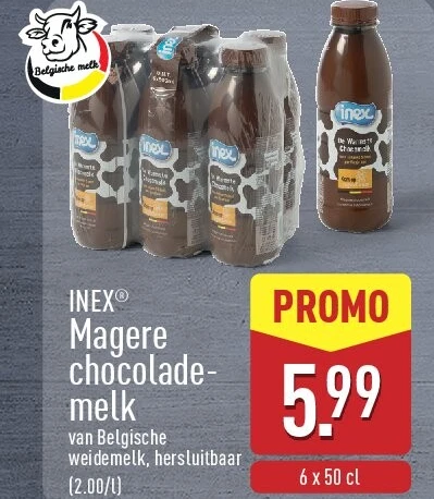 Magere chocolademelk