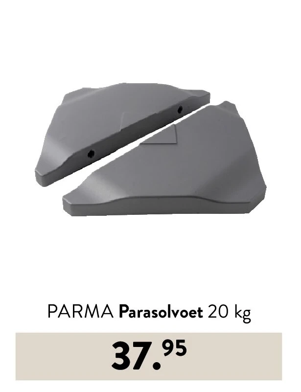 PARMA Parasolvoet 20 kg