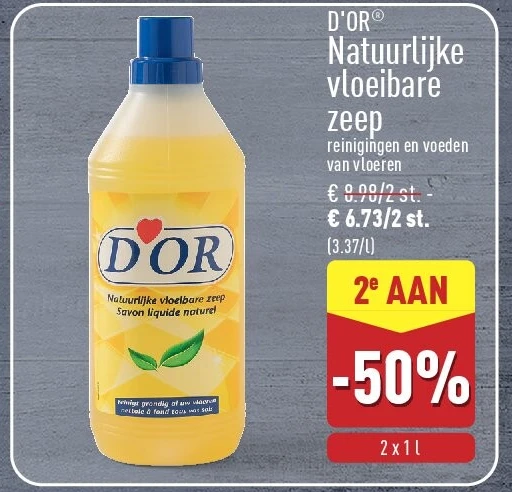Natuurlijke vloeibare zeep