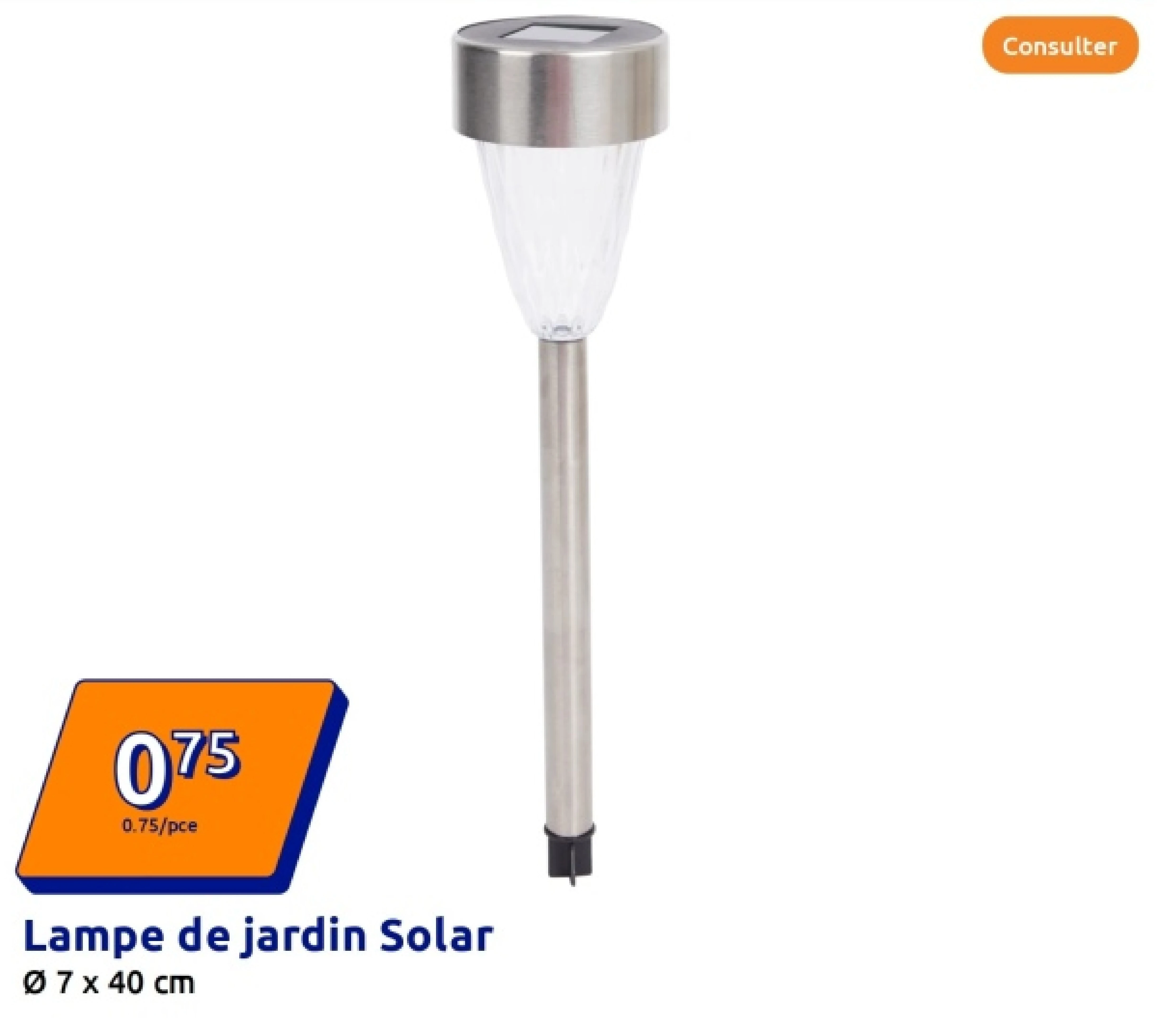 Lampe de jardin Solar