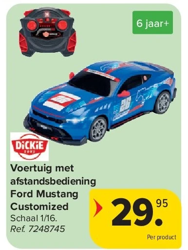 Voertuig met afstandsbediening Ford Mustang Customized