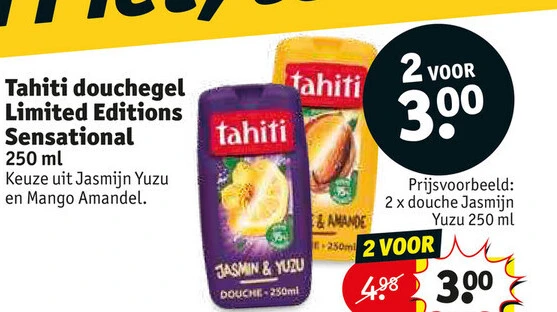 Tahiti douchegel Limited Editions Sensational 250 ml