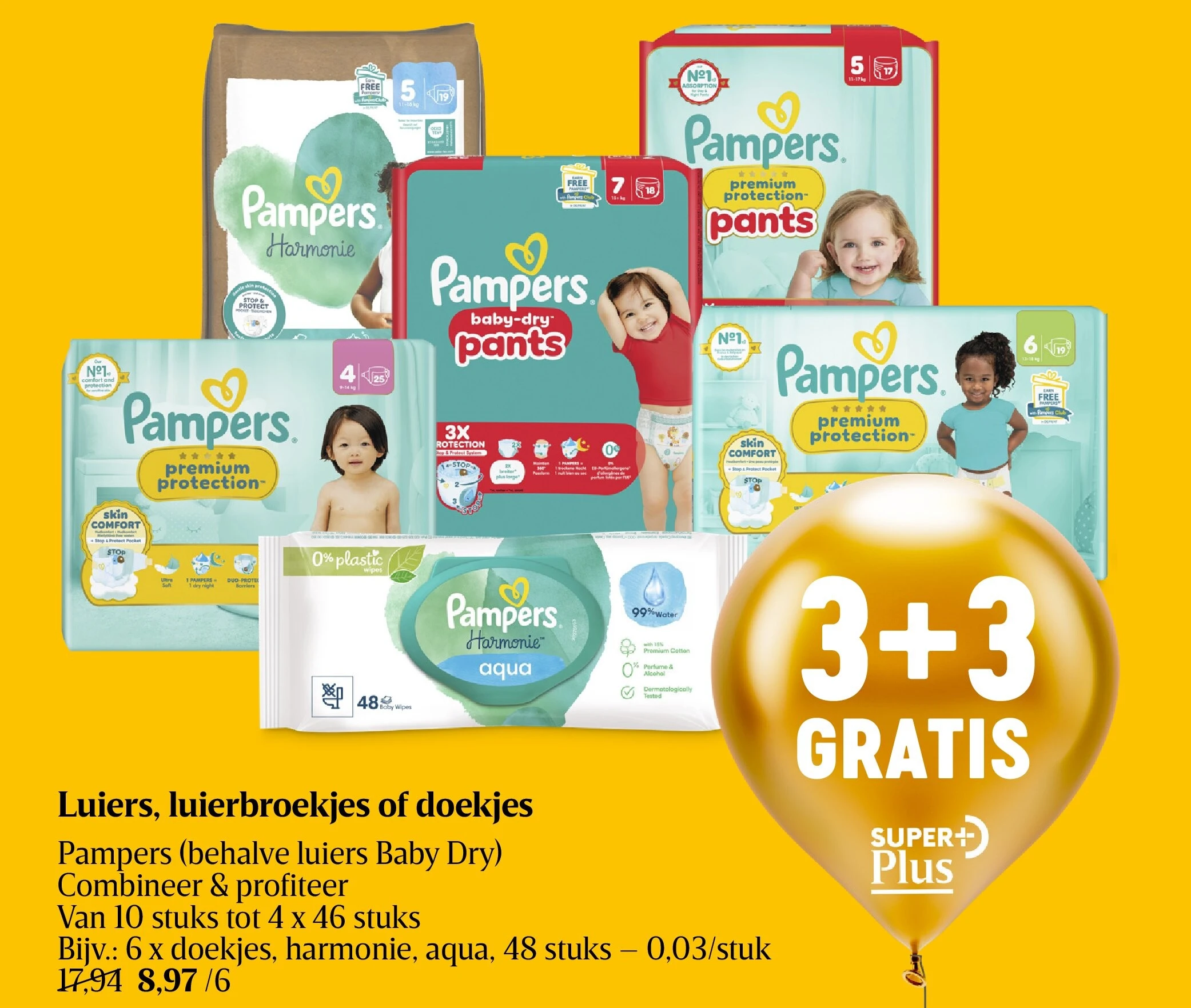 Luiers, luierbroekjes of doekjes