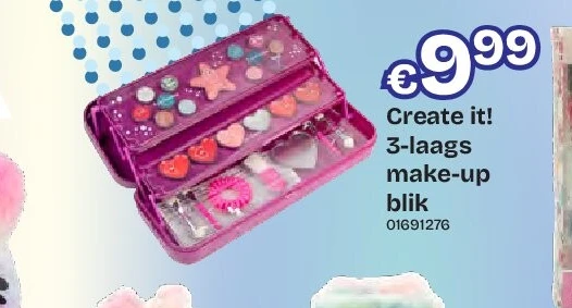 Create it! 3-laags make-up blik