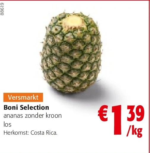 Boni Selection ananas zonder kroon los