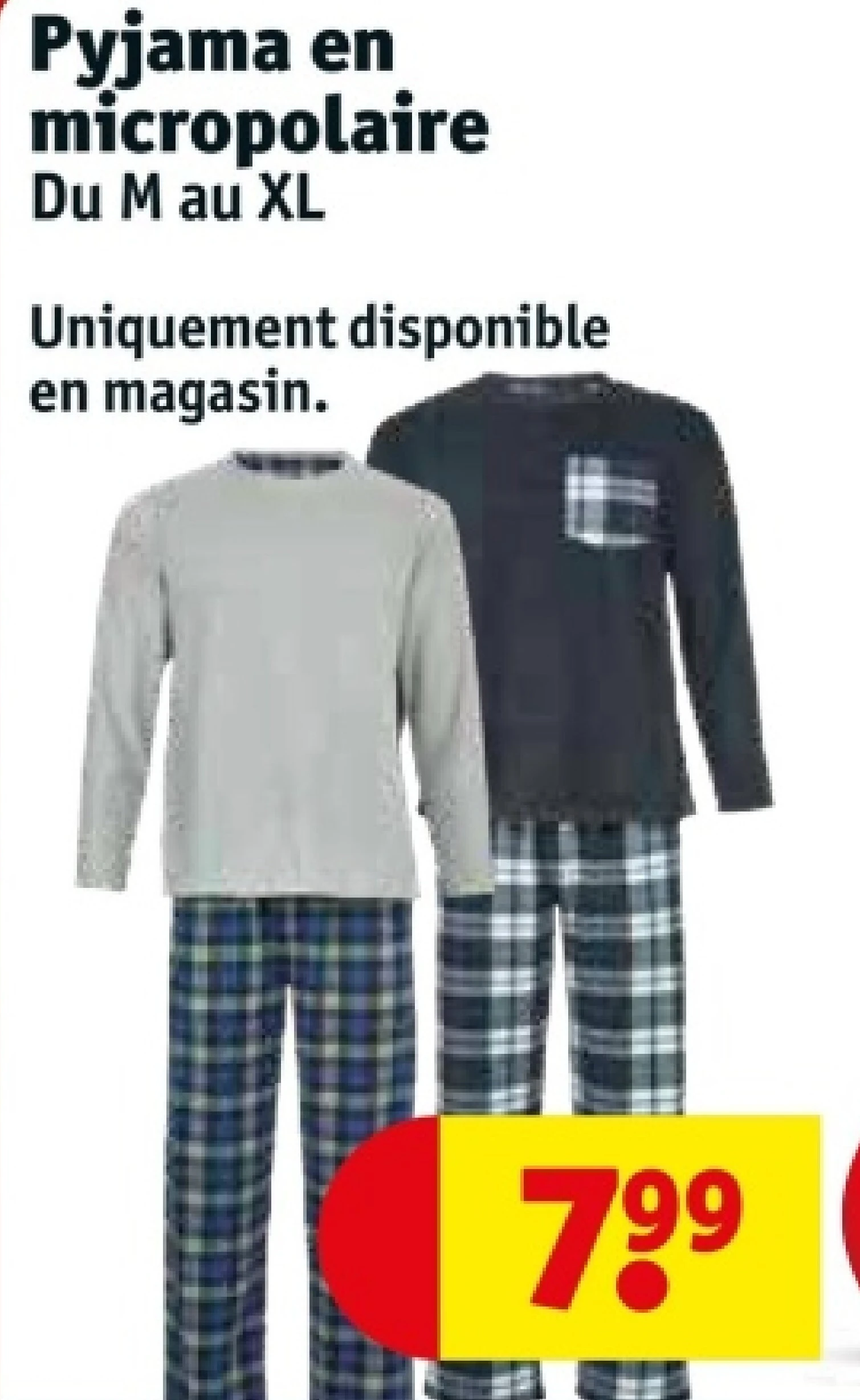 Pyjama en micropolaire