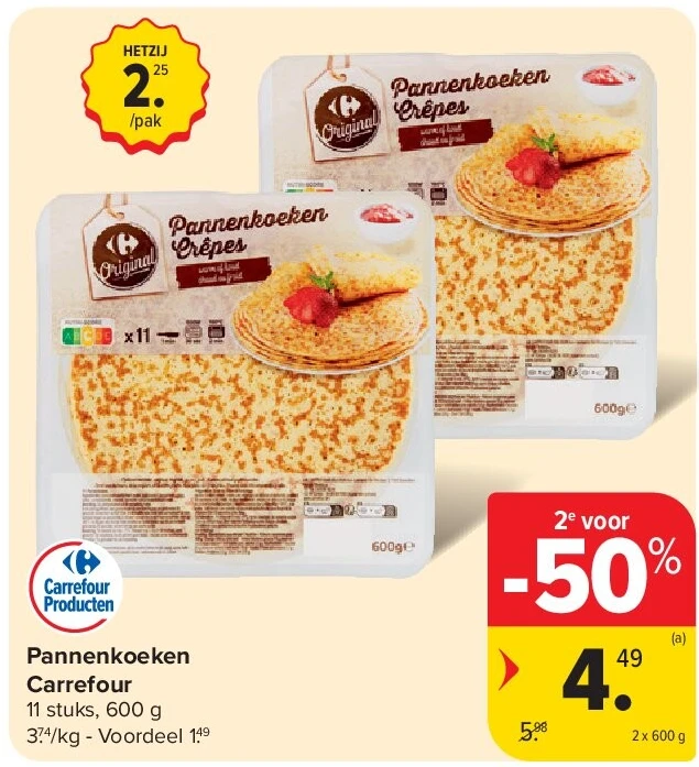 Pannenkoeken Carrefou