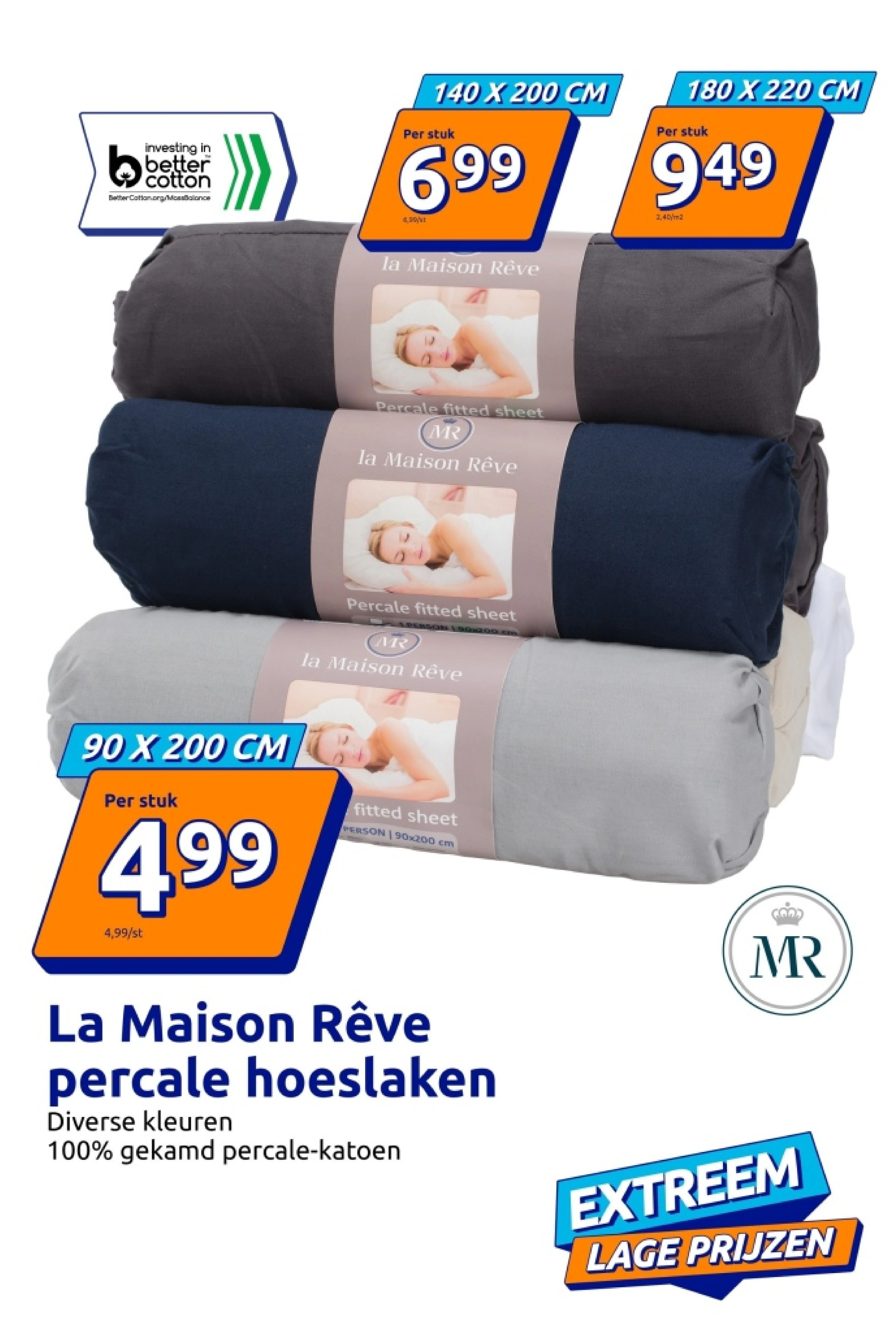 La Maison Rêve percale hoeslaken