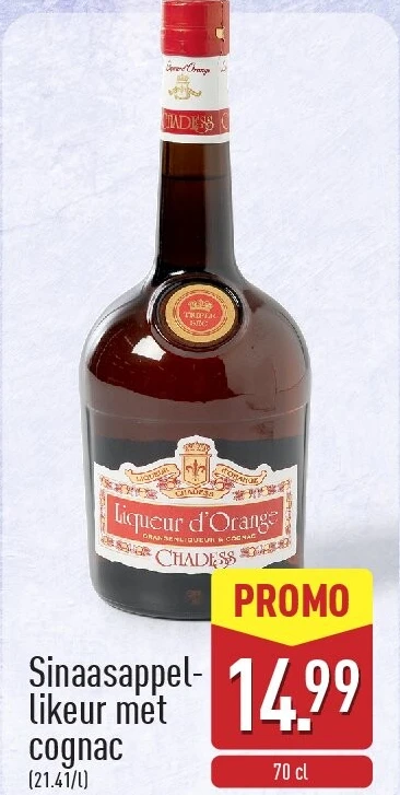 Sinaasappel- likeur met cognac