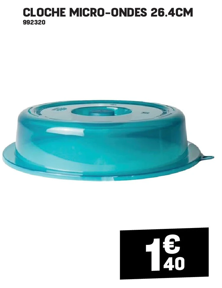 CLOCHE MICRO-ONDES 26.4CM