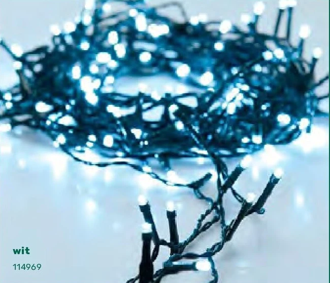 Verlichting 120 LED wit