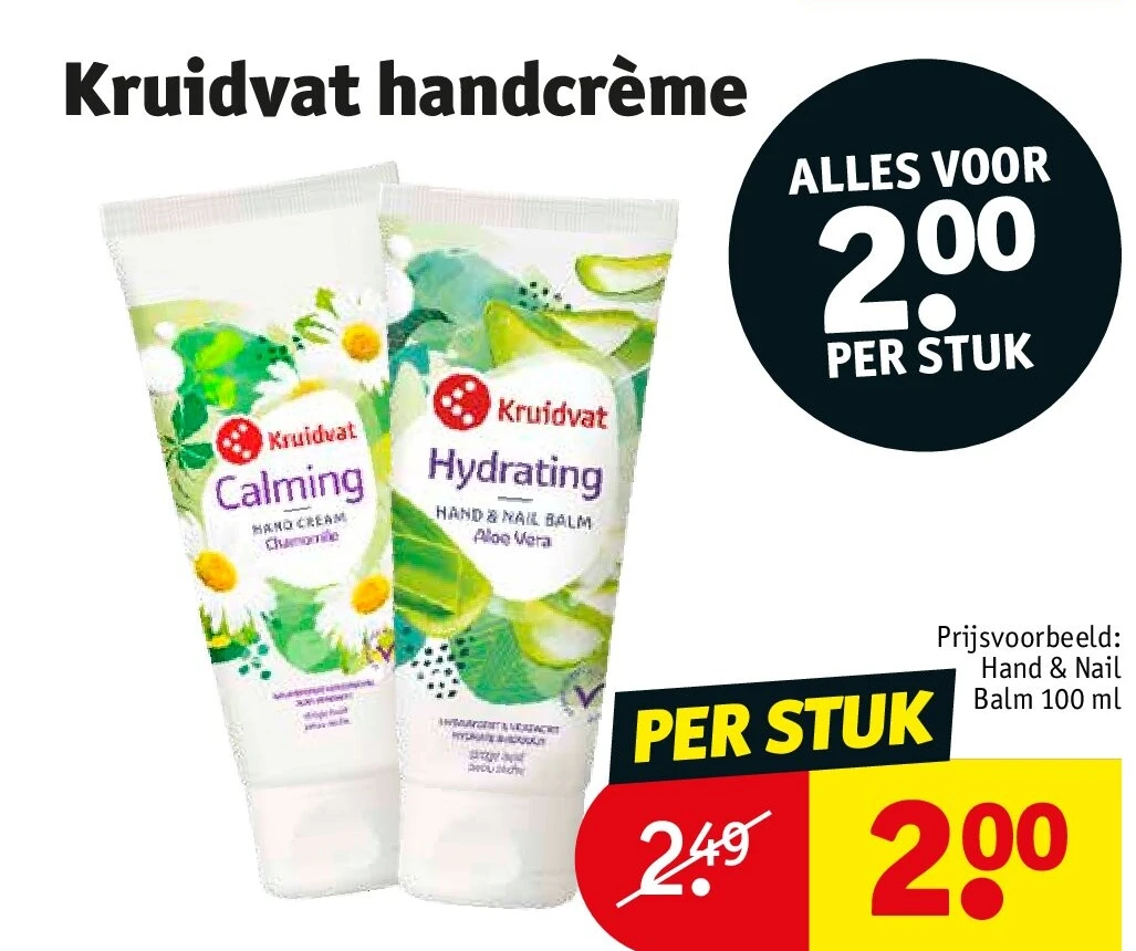 Kruidvat handcrème