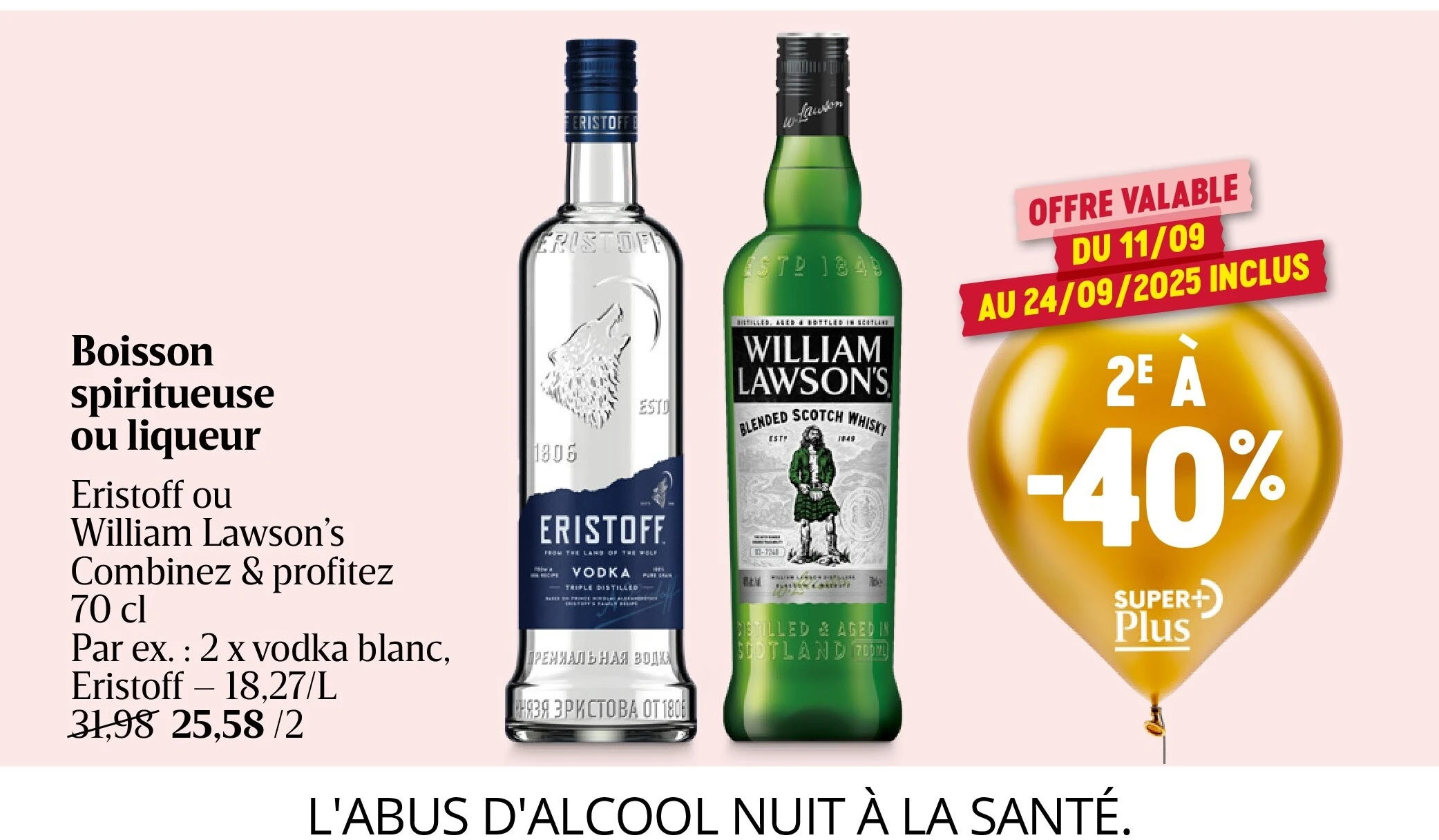 Boisson spiritueuse ou liqueur