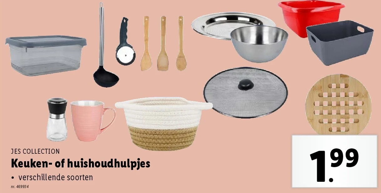 Keuken- of huishoudhulpjes
