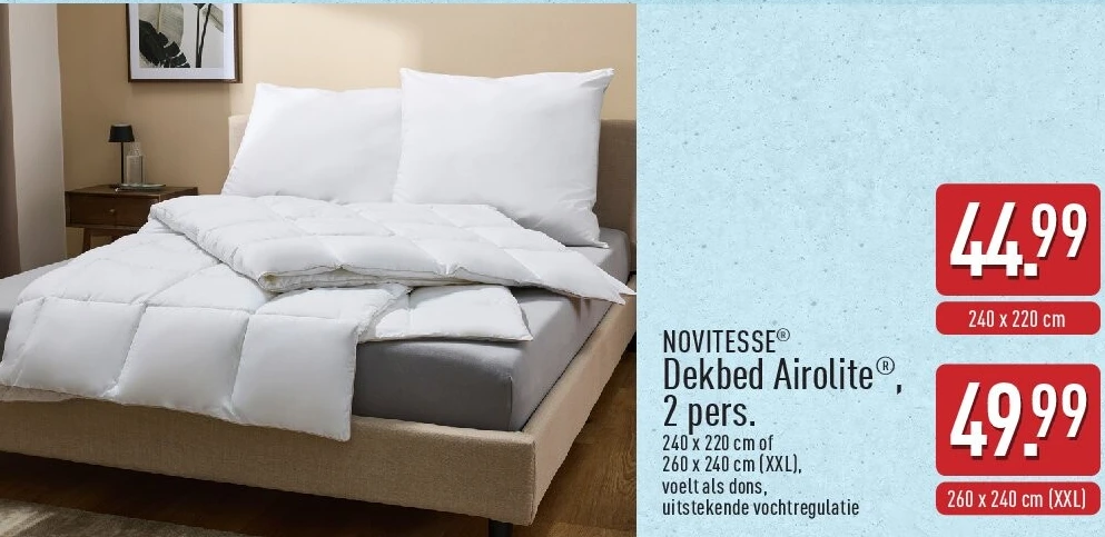 Dekbed Airolite®, 2pers