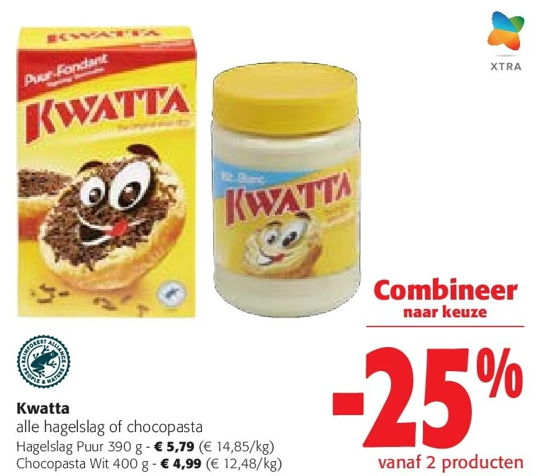 Kwatta Hagelslag Puur 390 g