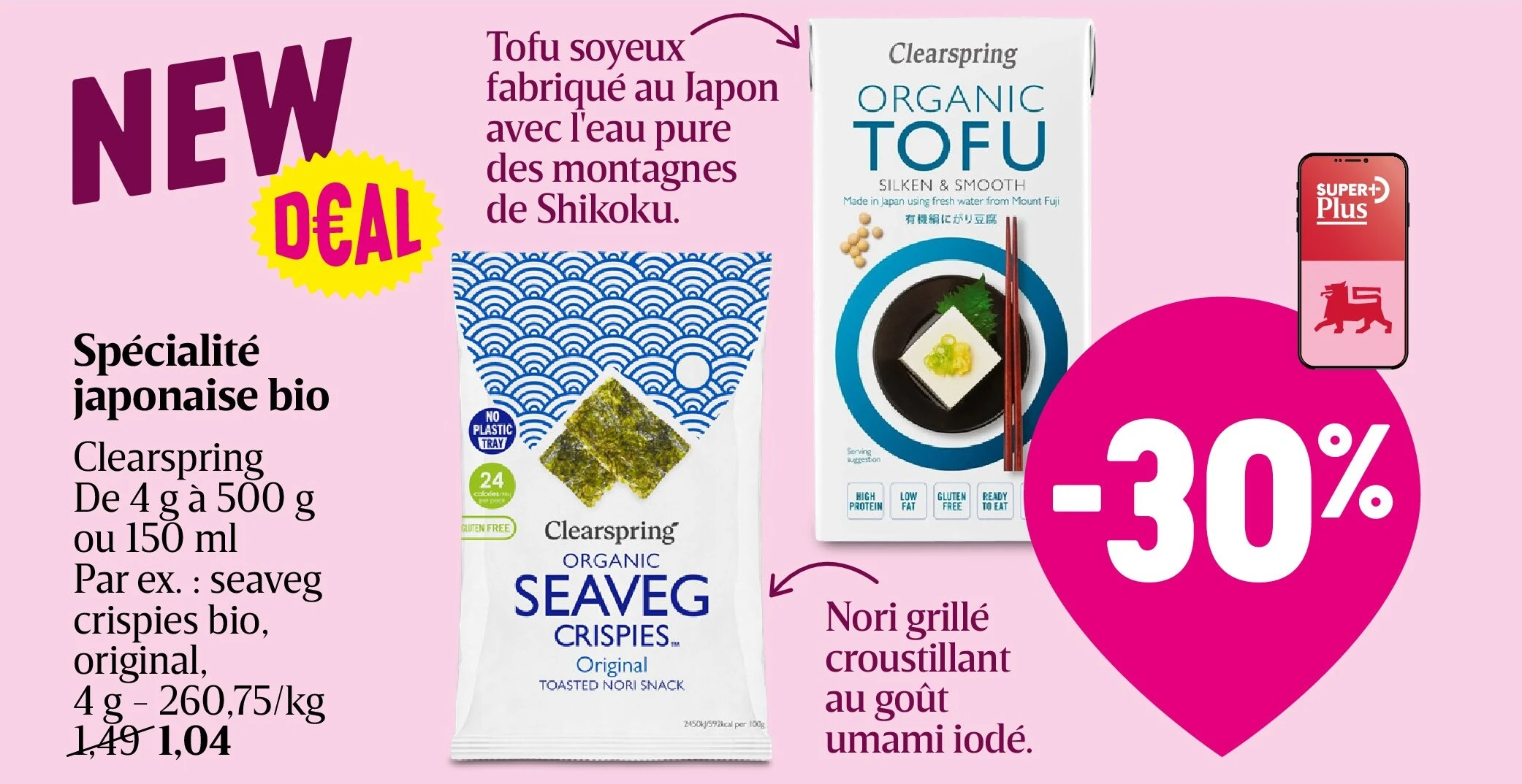 Spécialité japonaise bio