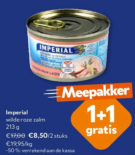 Imperial wilde roze zalm 213 g