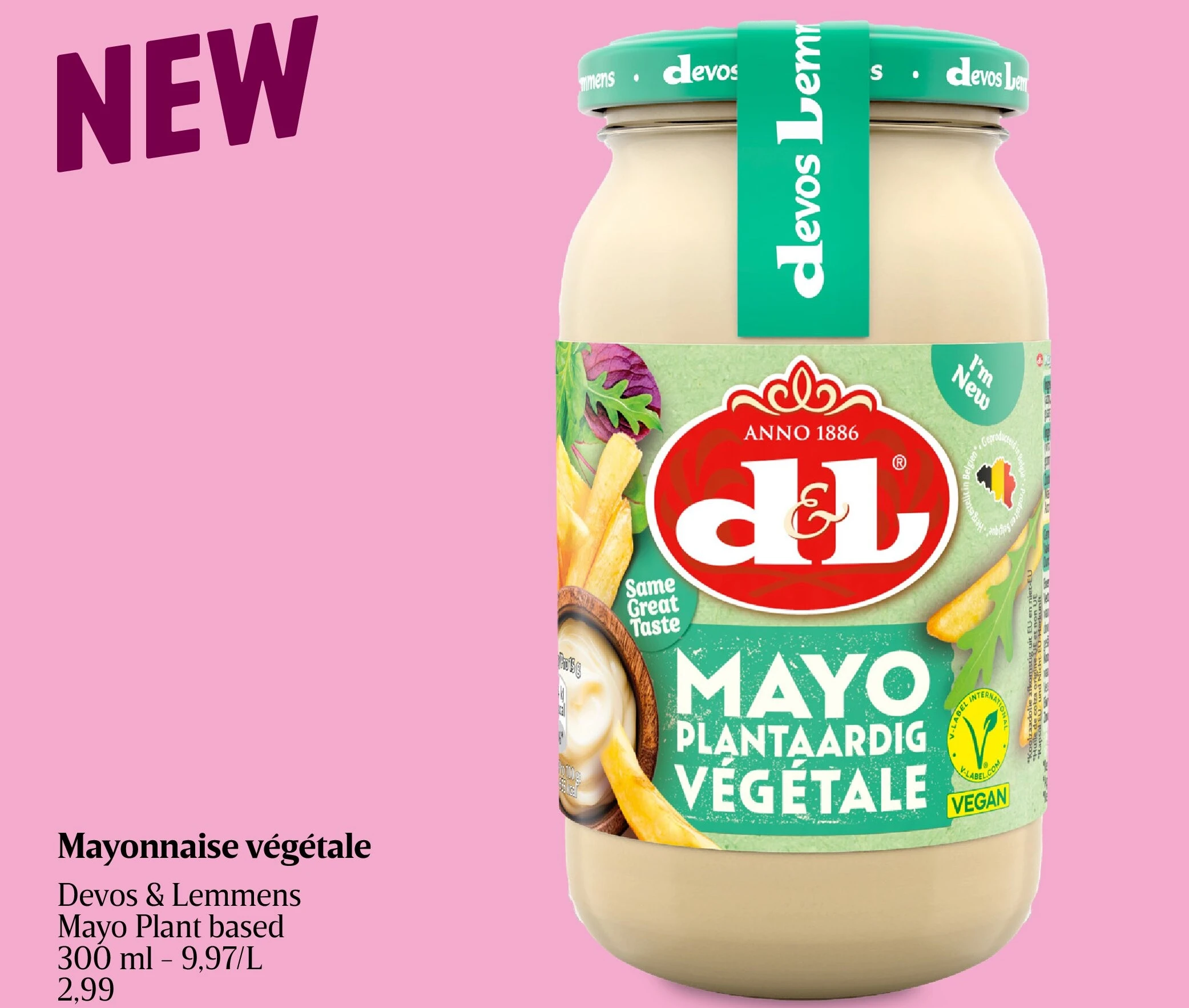 Mayonnaise végétale