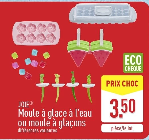 Moule à glace à l'eau ou moule à glaçons