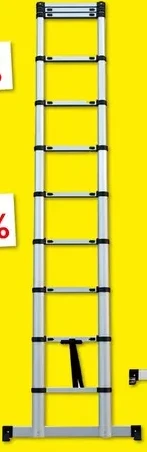 TELESCOPISCHE LADDER max. 320 cm