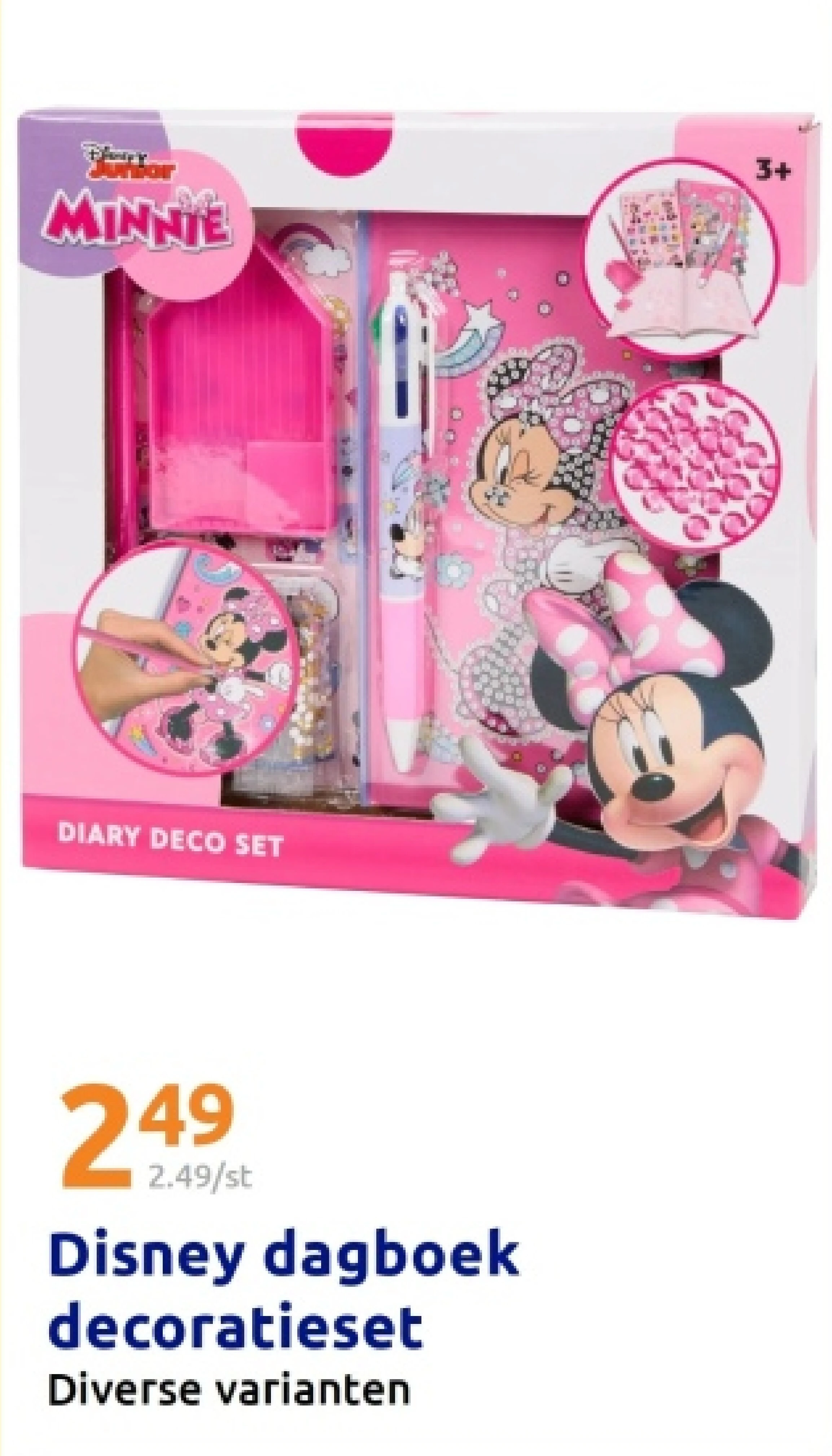 Disney dagboek decoratieset