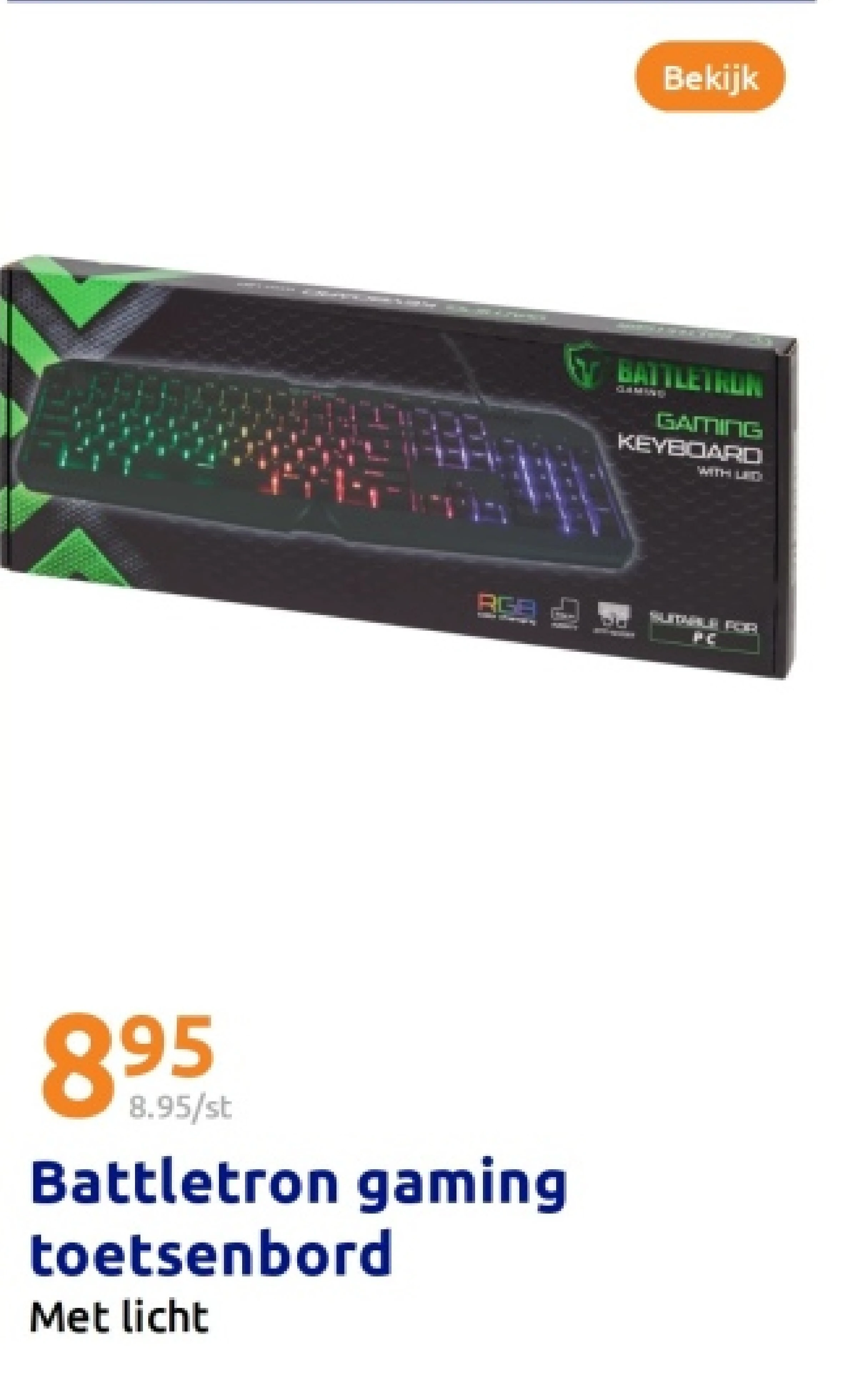 Battletron gaming toetsenbord