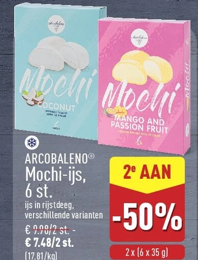 Mochi-ijs, 6st.