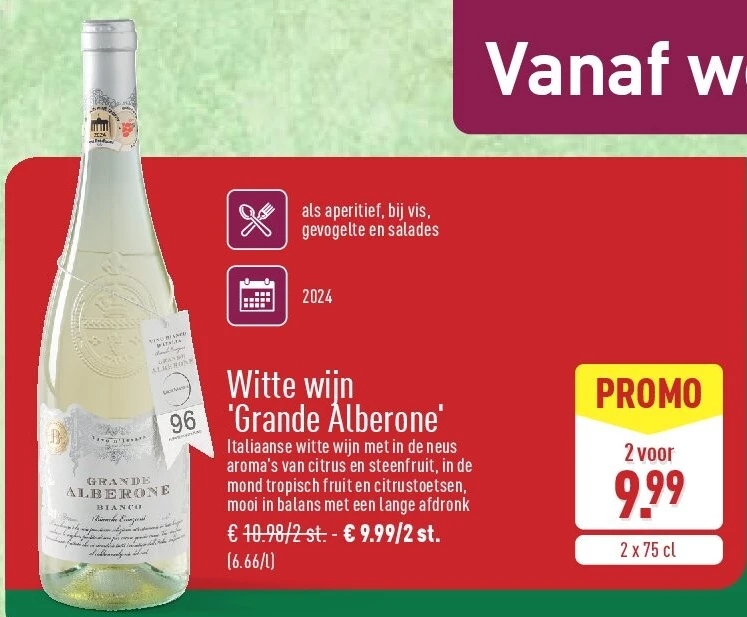 Witte wijn 'Grande Alberone'