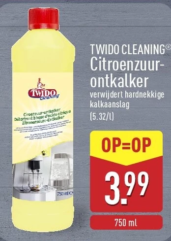 Citroenzuurontkalker
