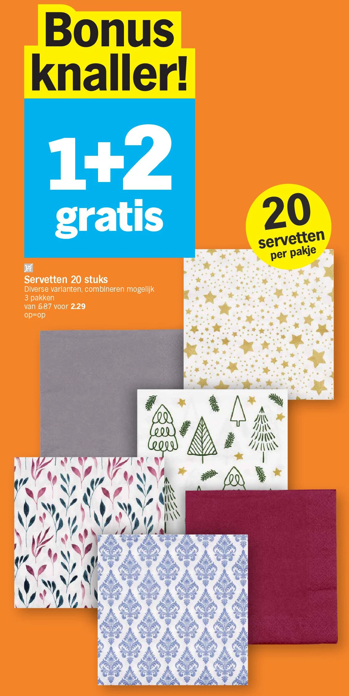 Servetten 20 stuks