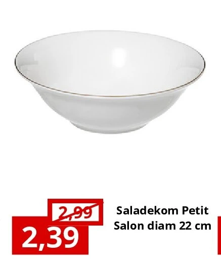 Saladekom Petit Salon diam 22 cm