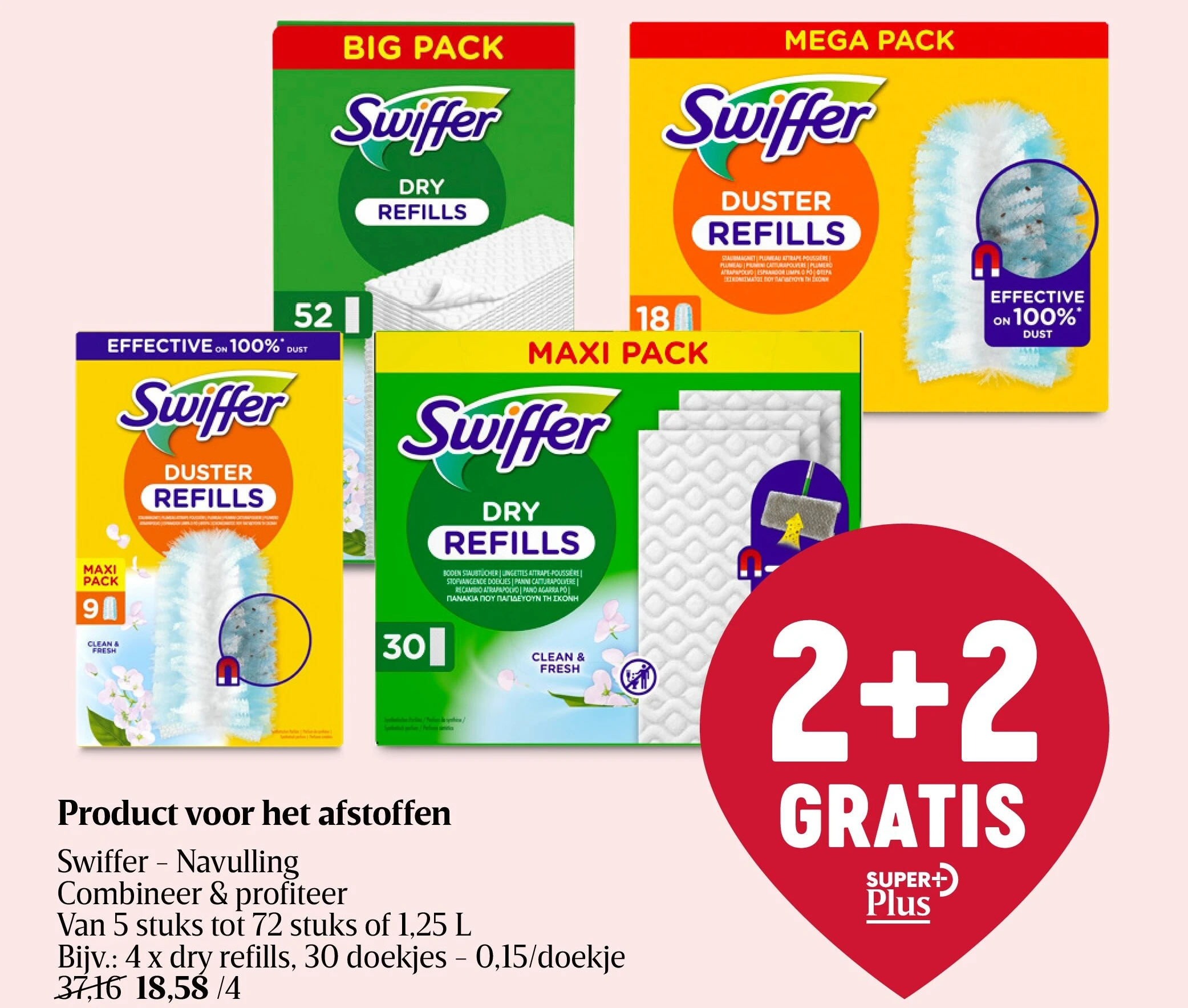 Product voor het afstoffen