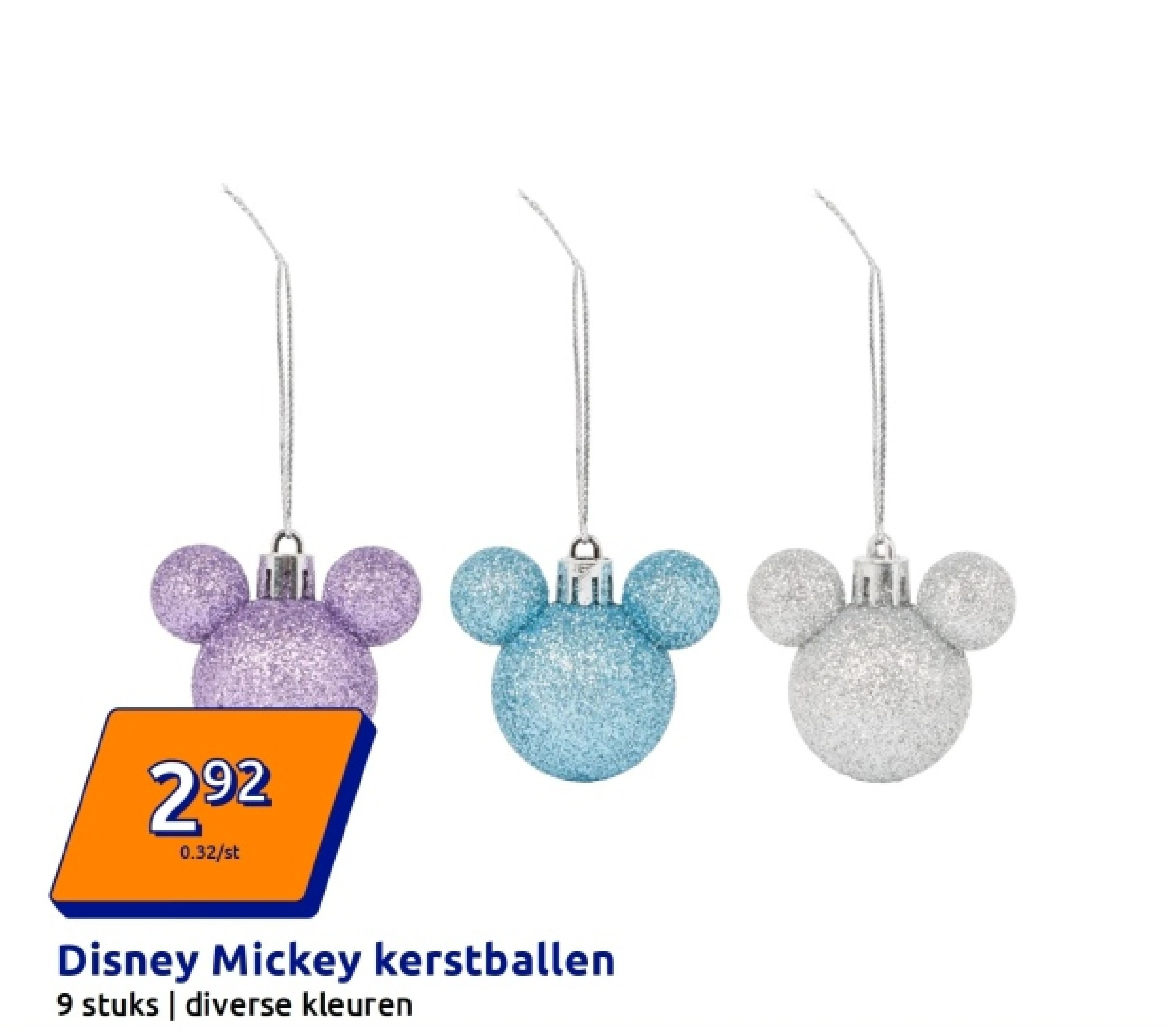 Disney Mickey kerstballen