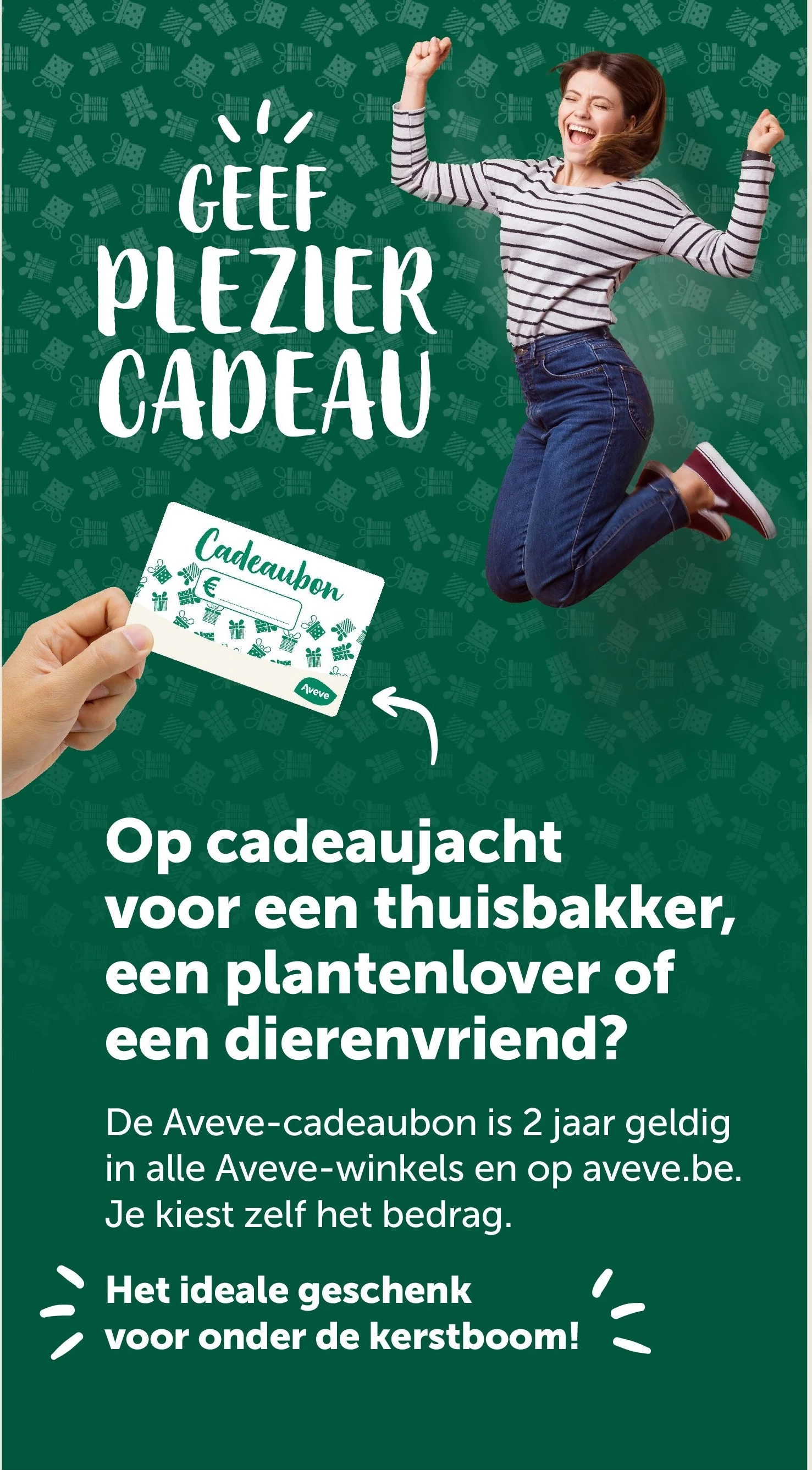 geef plezier cadeau