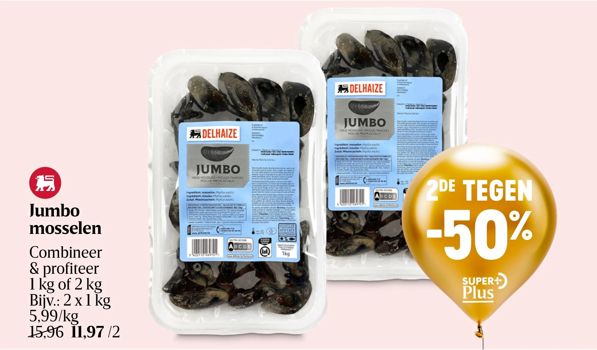 Jumbo mosselen